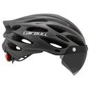 Capacete Ciclismo CAIRBULL com LED e Viseira - MAGNETIC HELMET
