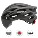Capacete Ciclismo CAIRBULL com LED e Viseira - MAGNETIC HELMET