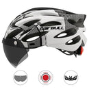 Capacete Ciclismo CAIRBULL com LED e Viseira - MAGNETIC HELMET